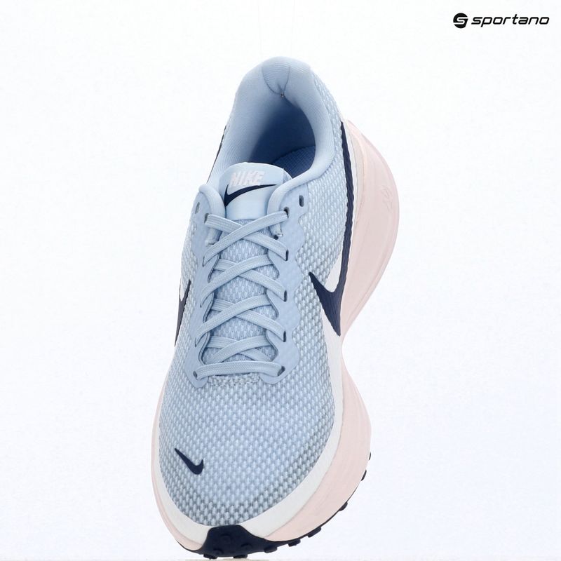 Кросівки для бігу жіночі Nike Revolution 8 hydrogen blue/white/pearl pink/blue void 14