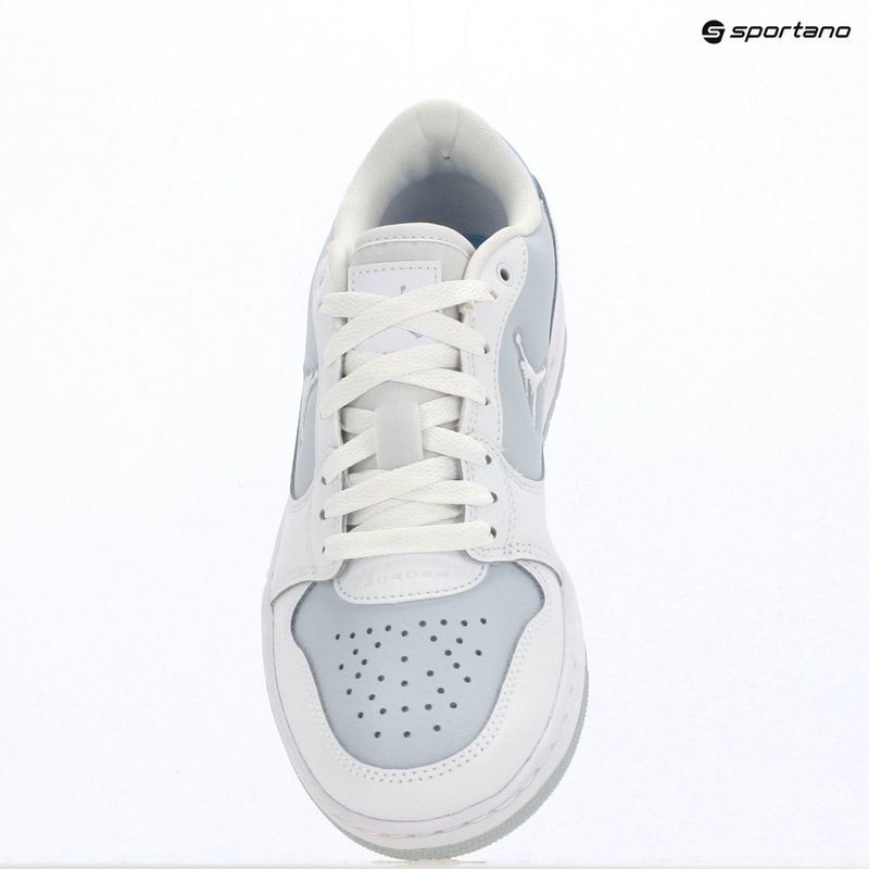 Жіноче взуття Jordan Court Connect Low white/aura/psychic blue 14