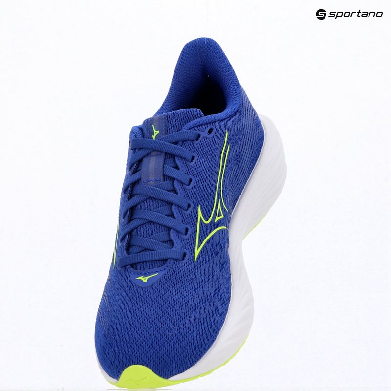 Кросівки для бігу дитячі Mizuno Enerzy Rider Jr surf the web/lightning yellow 9