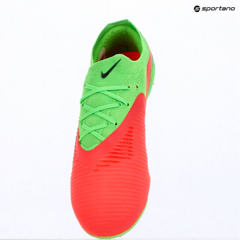 Кросівки футбольні чоловічі Nike Phantom 6 Low Pro Erling Haaland FG hot punch/green strike/black 15