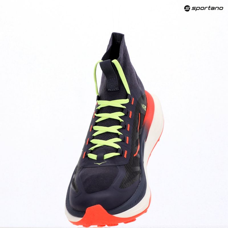Кросівки для бігу чоловічі HOKA Tecton X 3 squid ink/neon lame 18