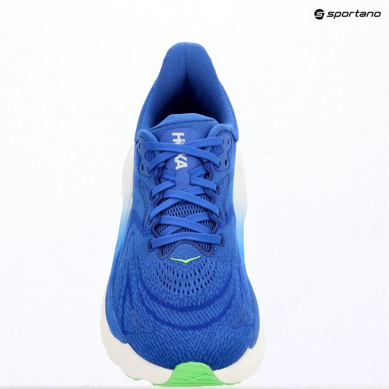 Кросівки для бігу чоловічі HOKA Arahi 8 cobalt blue/neon green 17