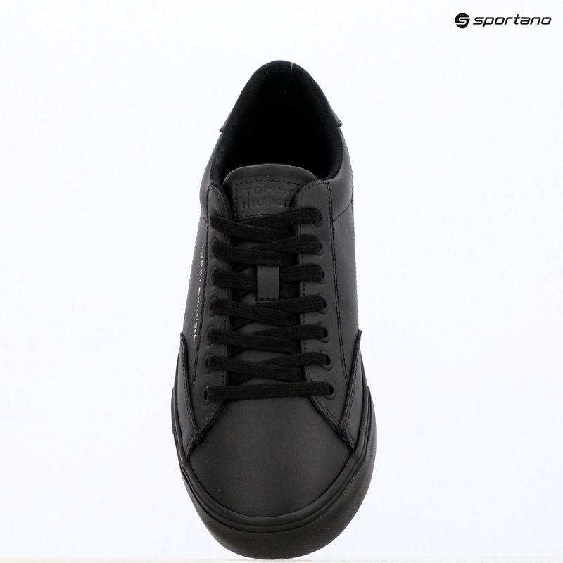 Кеди чоловічі Tommy Hilfiger Vulc Core RBW Long Lace Leather black 9