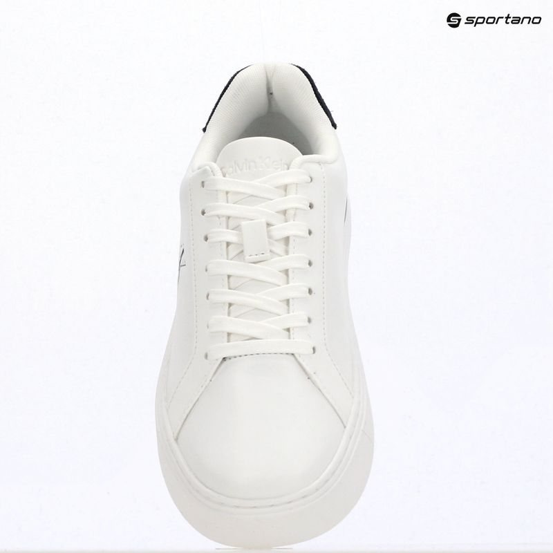 Взуття чоловіче Calvin Klein YM0YM01435 Classic Cupsole Laceup Leather bright white/navy 9