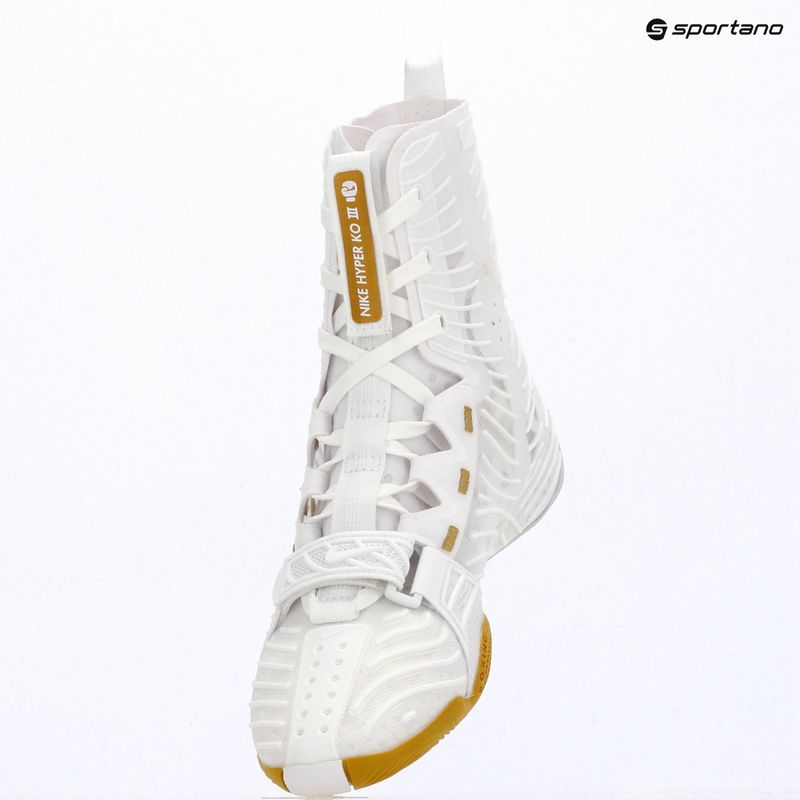 Кросівки боксерські Nike HyperKo 3 white/metallic gold 18