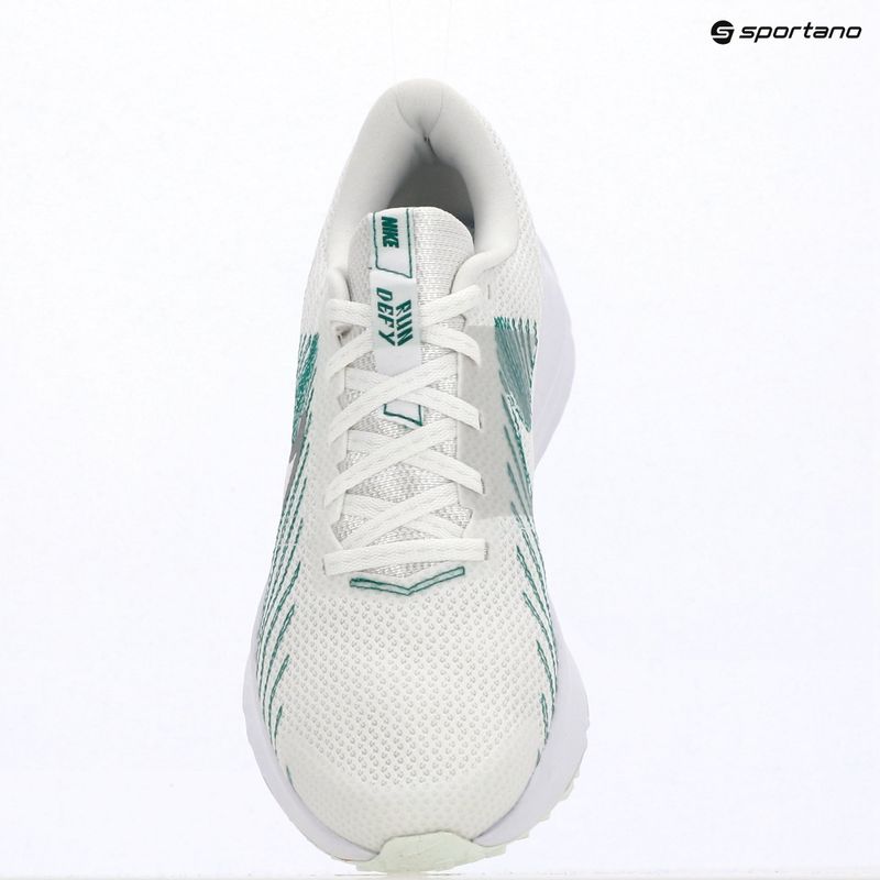Кросівки для бігу жіночі Nike Run Defy summit white/white/metallic silver 14