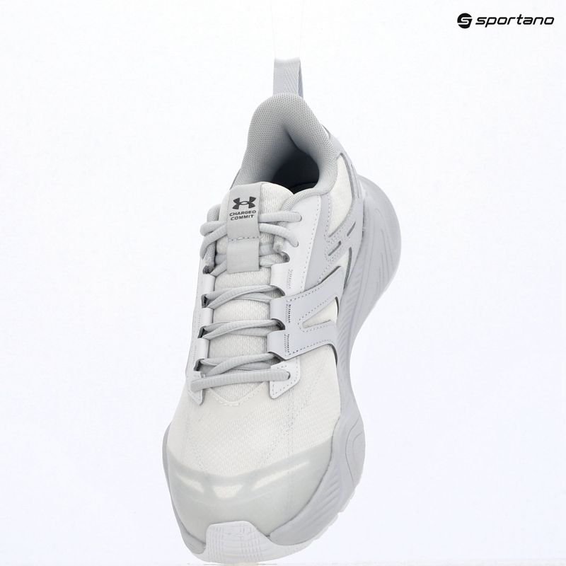Кросівки для тренувань чоловічі Under Armour Charged Commit TR 5 white/halo gray/castlerock 9
