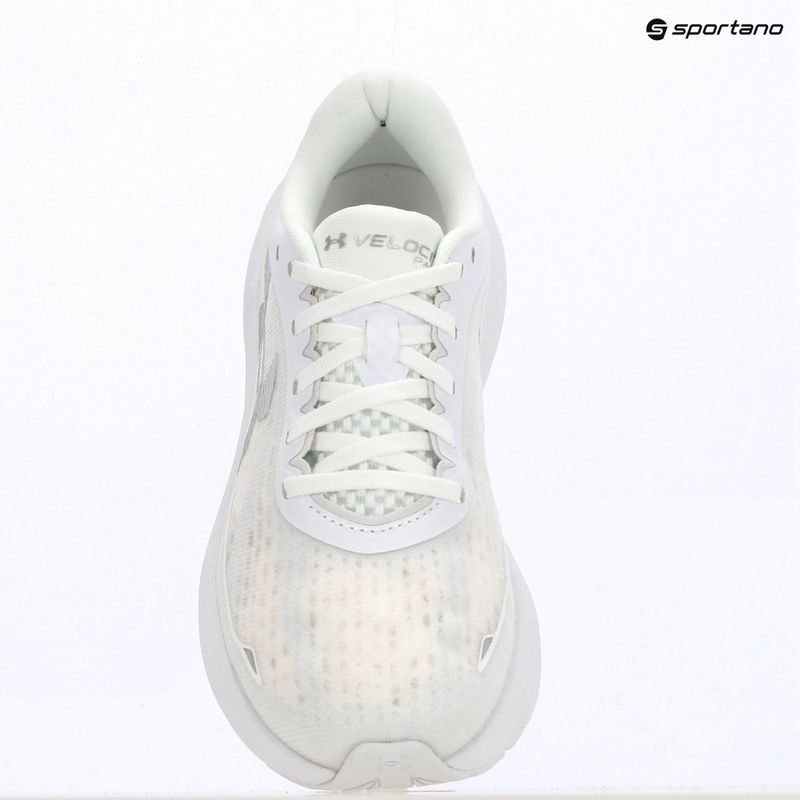 Кросівки для бігу жіночі Under Armour Velociti Pace white/black/distant gray 11