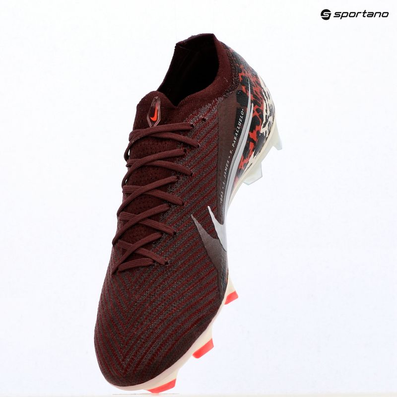 Кросівки футбольні чоловічі Nike United Vapor 16 Elite FG burgundy crush/university red/fossil/metal silver 14