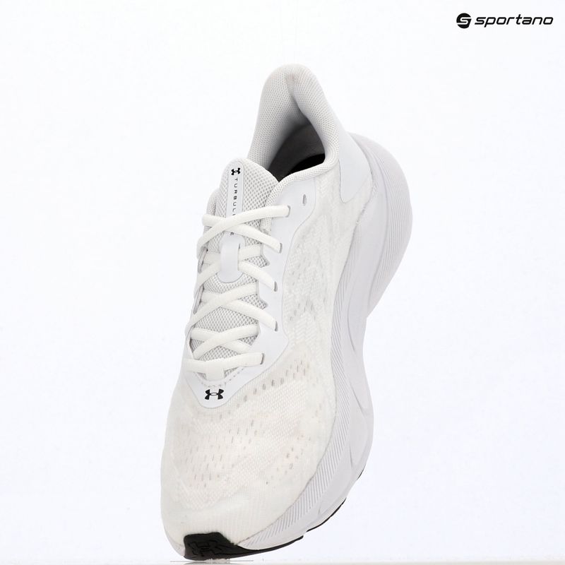 Кросівки для бігу чоловічі Under Armour Turbulance 3 white/black/distant gray 10
