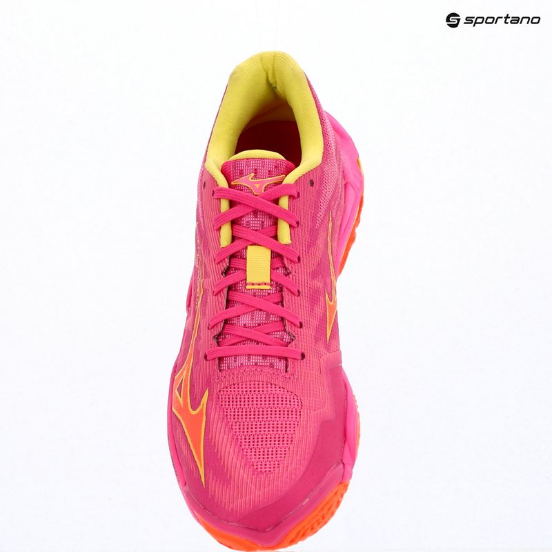 Кросівки волейбольні Mizuno Wave Lightning Elite pink tetra/fortune yellow/ligh 15
