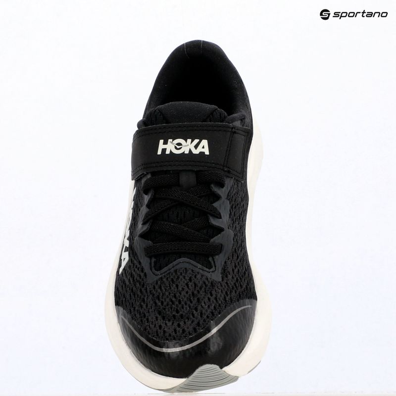 Кросівки для бігу дитячі HOKA Rincon 4 Little Kids black/white 18