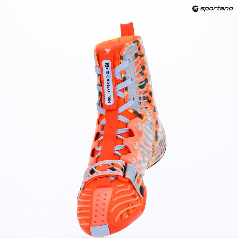 Кросівки боксерські Nike HyperKo 3 SE black/bright crimson/aluminum 11