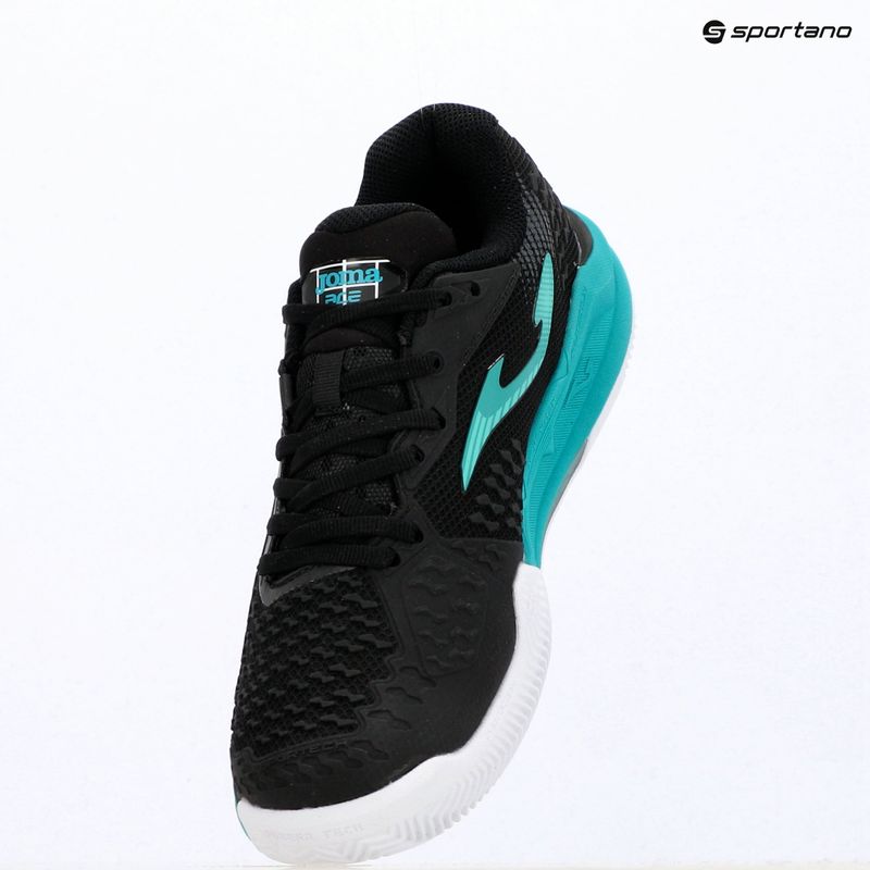 Чоловічі тенісні кросівки Joma Ace Lady C чорний/зелений 9