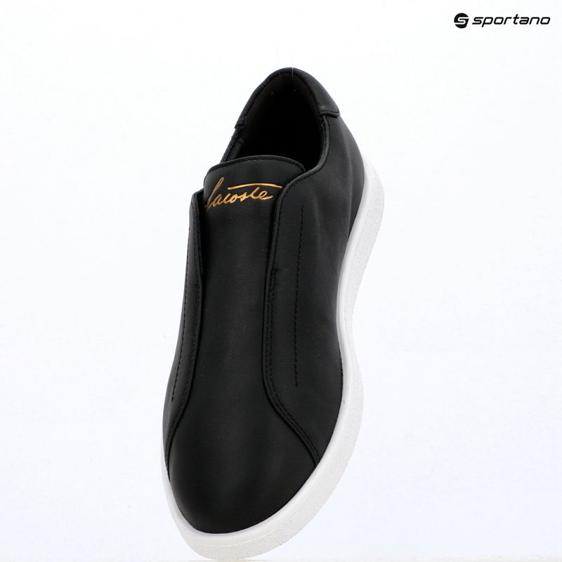 Кросівки чоловічі Lacoste Linecourt Slip-On black/white 9