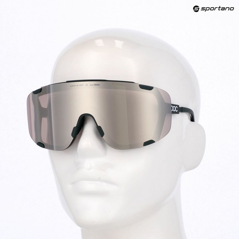 Окуляри сонцезахисні POC Devour pargasite green/clarity road/sunny silver 5