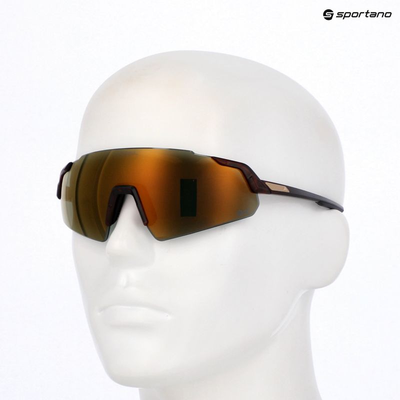Окуляри сонцезахисні Alpina Turbo Air Q-Lite red transculent matt/gold mirror/pink 7