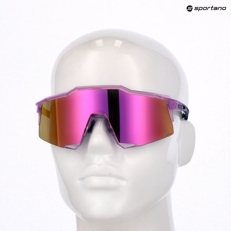 Окуляри сонцезахисні 100% Speedcraft toyoko/hiper vital pink mirror 7
