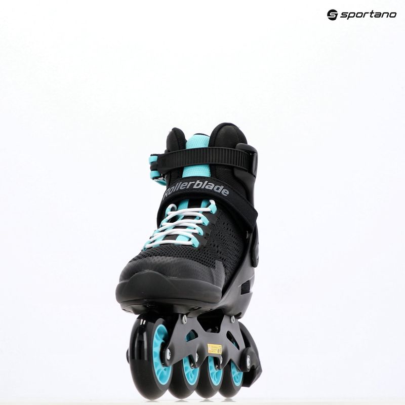 Жіночі ролики Rollerblade Sirio 80 W black/teal blue 10