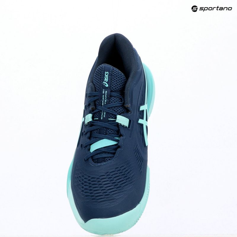 Кросівки тенісні чоловічі ASICS Gel-Resolution X Clay night sky/illuminate mint 9
