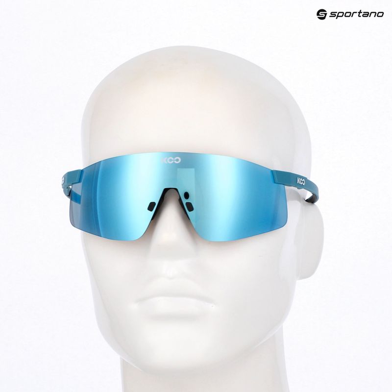 Окуляри сонцезахисні Koo Nova acqua matt/turquoise mirror 7