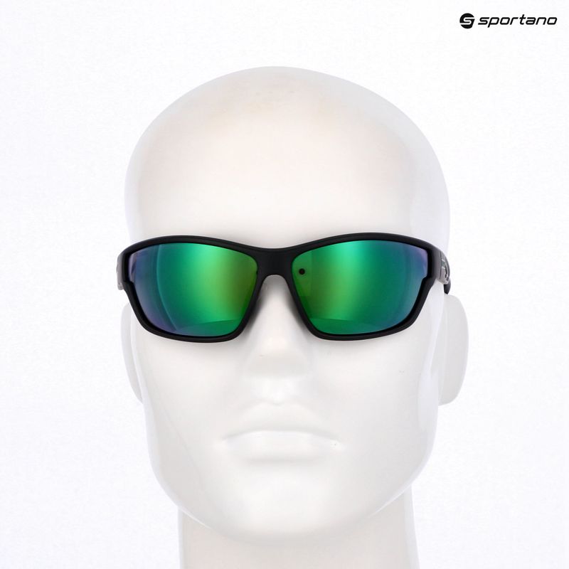 Окуляри сонцезахисні UVEX Sportstyle 806 black matt/mirror green 7