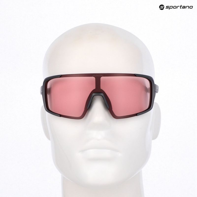 Окуляри сонцезахисні Alpina Lumin gun/metall matt/pink 7