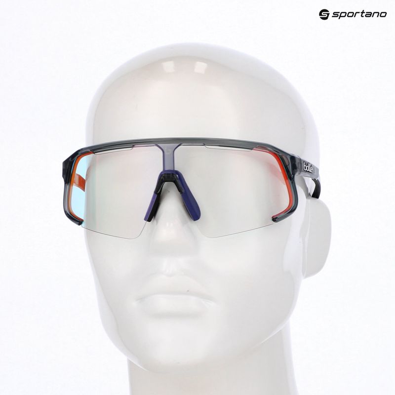 Окуляри сонцезахисні Bollé Speedchaser dark grey crystal/phantom clear lava photochromic 3