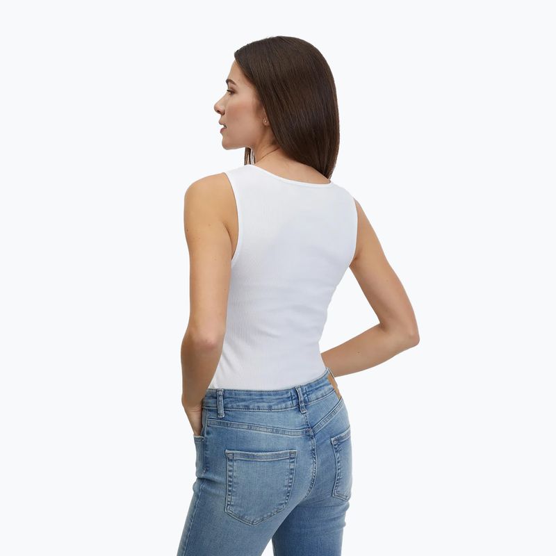 Танк топ жіночий GAP Logo Tank white global 3