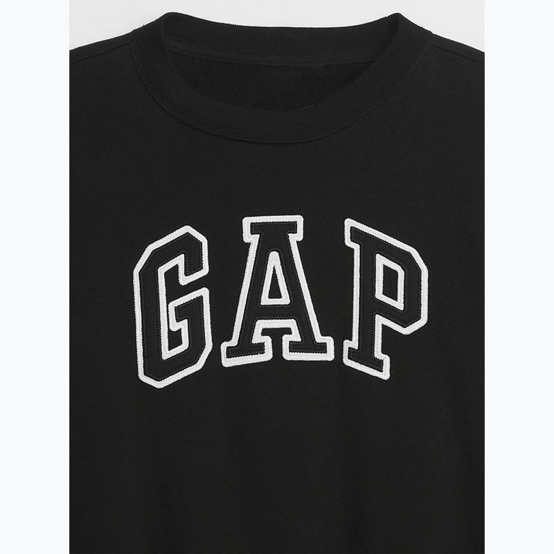 Жіночий світшот GAP V-Gap Heritage Crew справжній чорний 2