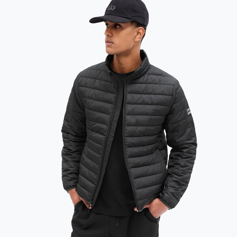 Куртка чоловіча GAP V-Frch Logo LTWT Puffer true black