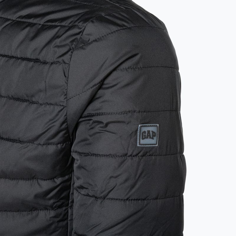 Куртка чоловіча GAP V-Frch Logo LTWT Puffer true black 5