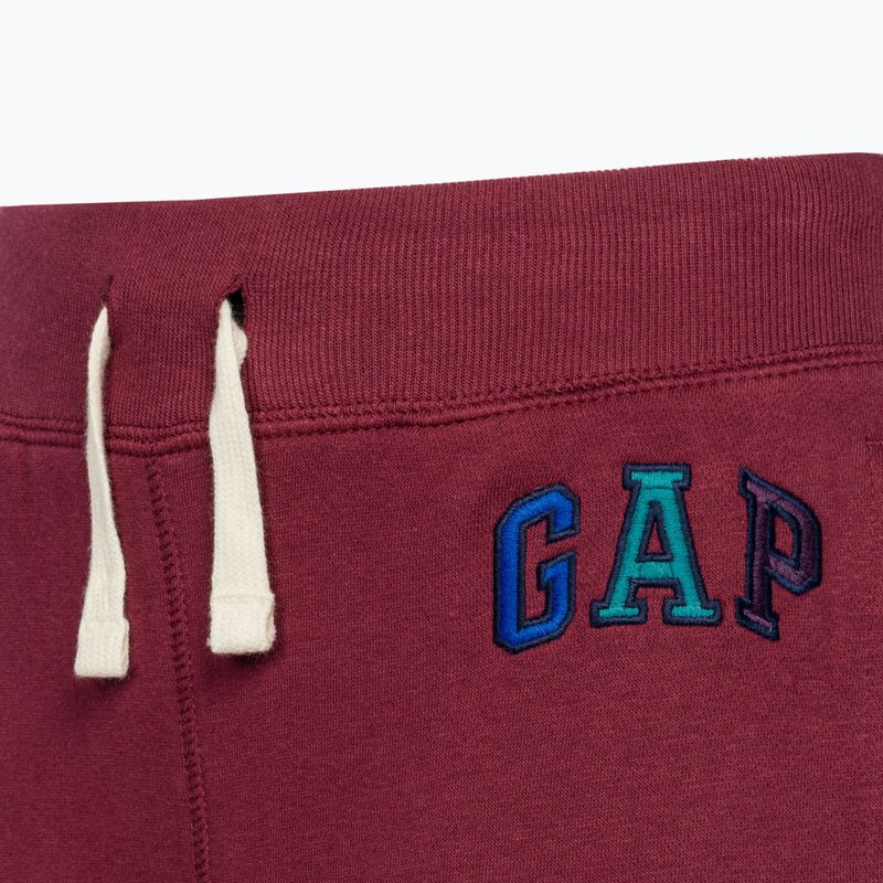 Штани дитячі GAP V-Fall Fash Logo Jogger deep garnet red 3