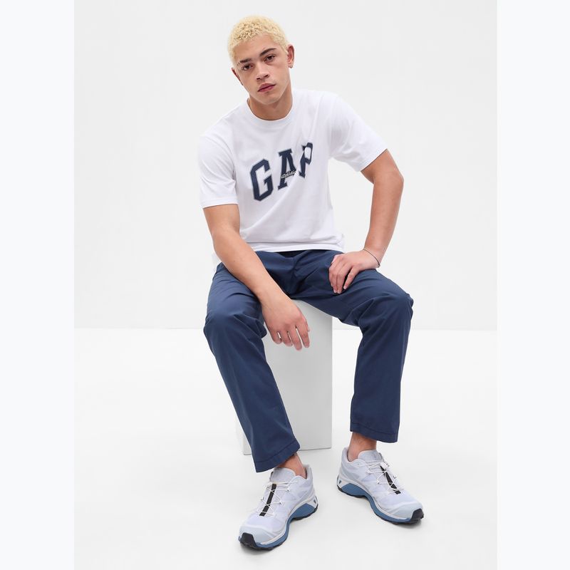 Футболка чоловіча GAP SS Archive Logo T optic white