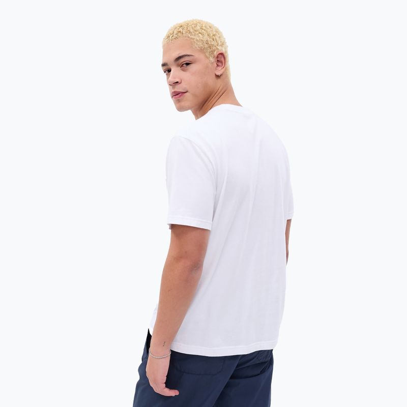 Футболка чоловіча GAP SS Archive Logo T optic white 2
