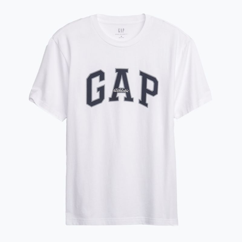 Футболка чоловіча GAP SS Archive Logo T optic white 4