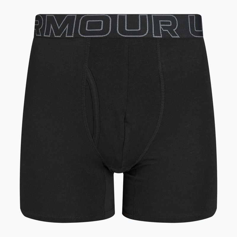 Чоловічі труси Under Armour Perf Cotton 6 3 шт карбон чорний/галактика чорний 8