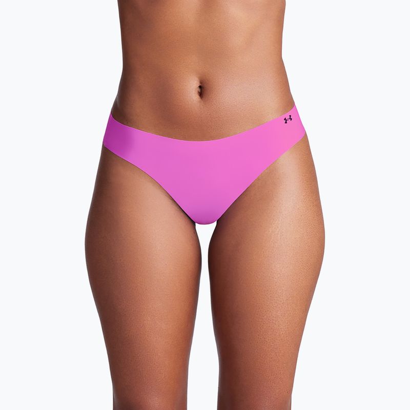 Труси жіночі Under Armour Pure Stretch Ns Thong 3 шт. multicolor 4