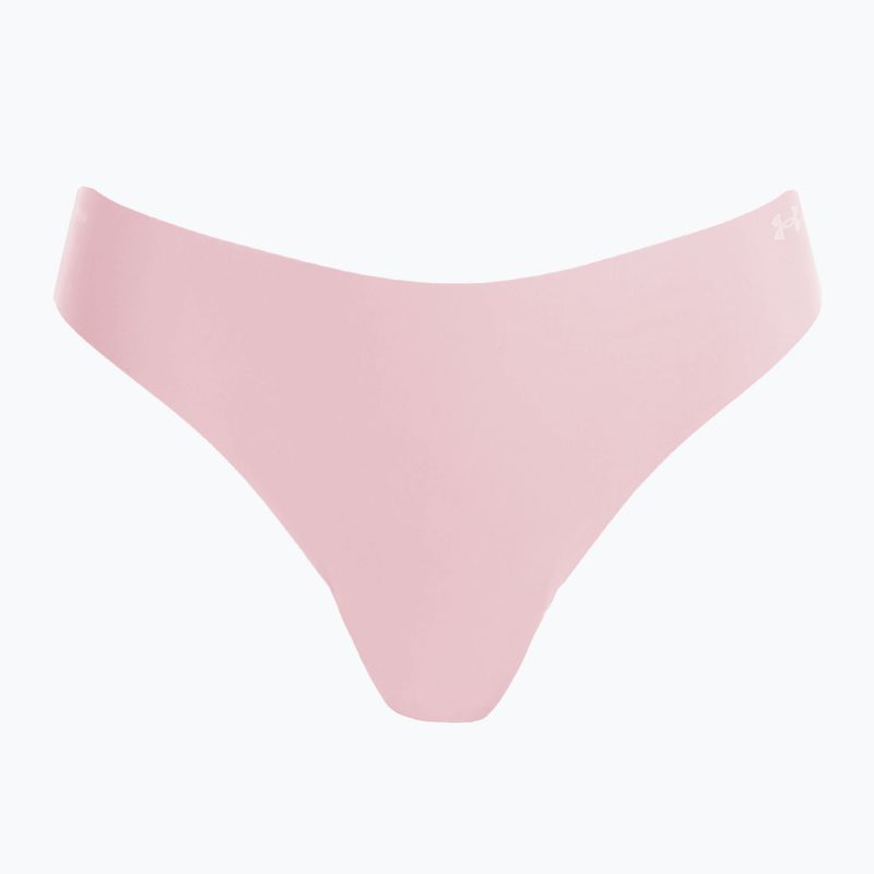 Стрінги жіночі Under Armour Pure Stretch Ns Thong 3 пари canyon pink/black 2
