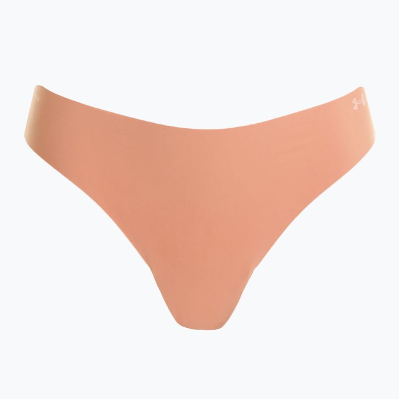 Стрінги жіночі Under Armour Pure Stretch Ns Thong 3 пари canyon pink/black 3