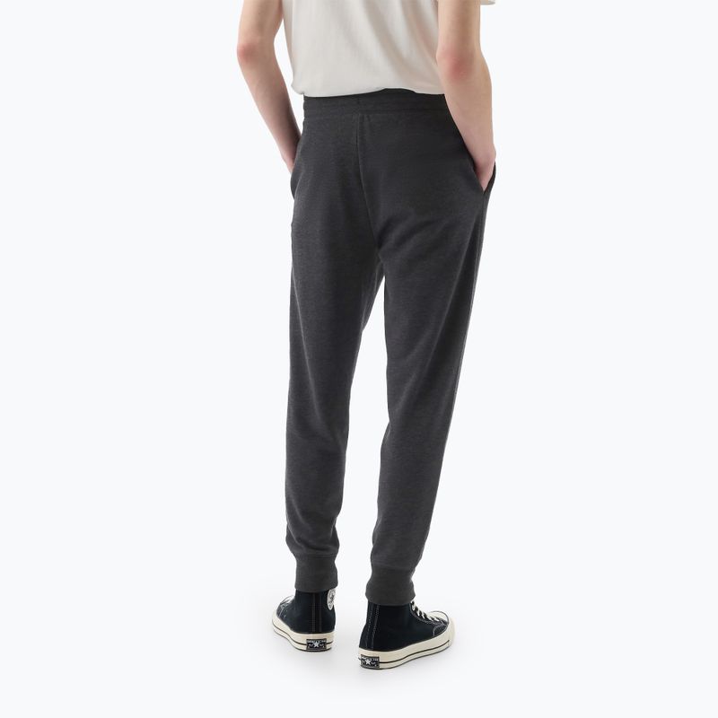 Штани чоловічі GAP Heritage French Terry Loggo Jogger charcoal heather grey 3