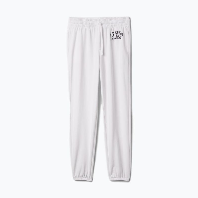 Штани жіночі GAP French Logo Jogger optic white 3