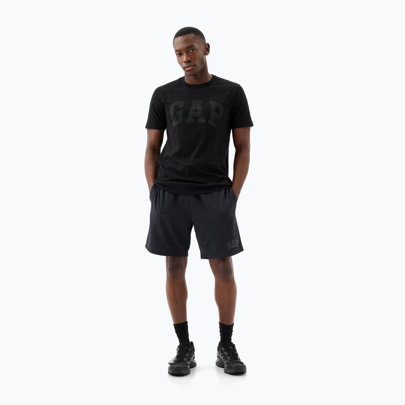 Футболка чоловіча GAP Soft Basic Logo true black 2