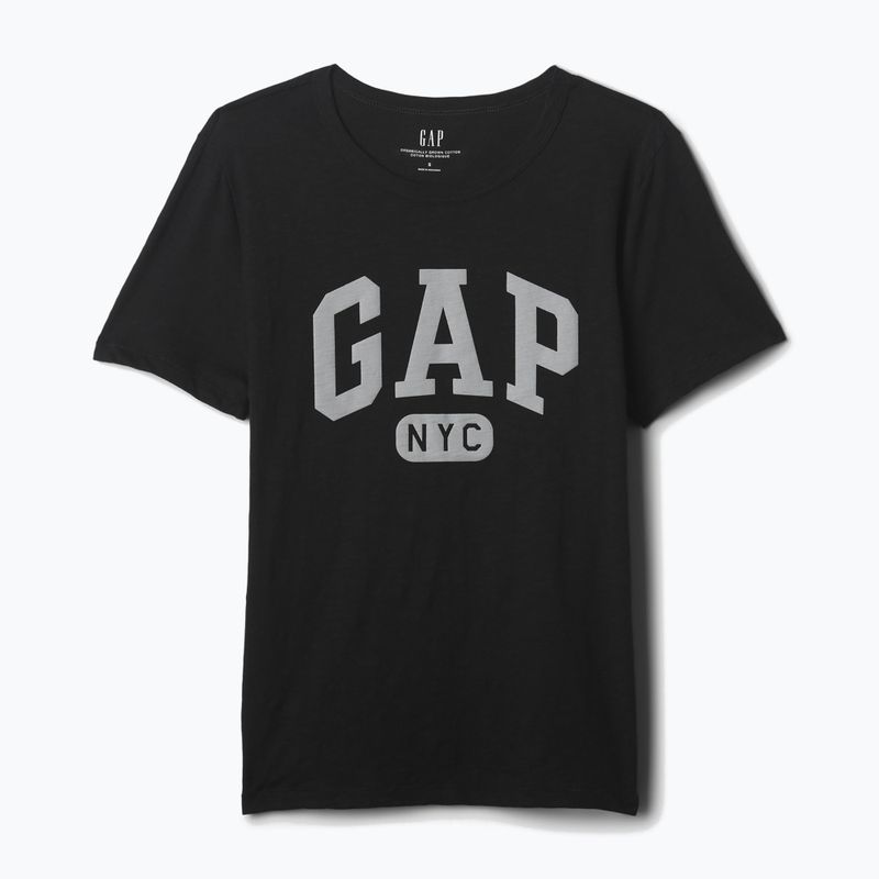 Футболка жіноча GAP Logo Slub Tee black 5