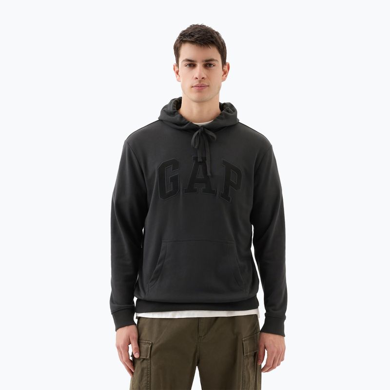 Кофта чоловіча GAP Heritage French Terry Logo moonless night