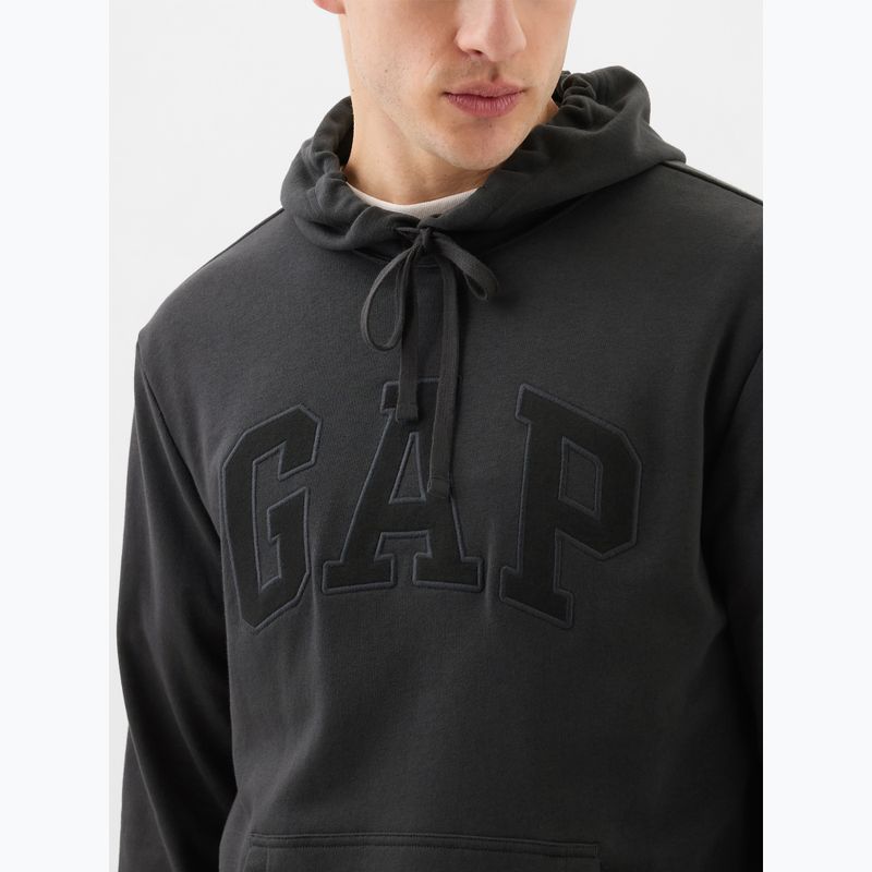 Кофта чоловіча GAP Heritage French Terry Logo moonless night 4