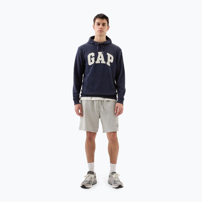 Кофта чоловіча GAP Heritage French Terry Logo blue navy 2