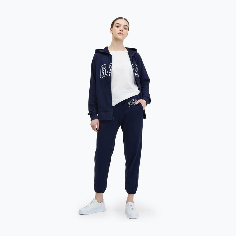 Штани жіночі GAP French Logo Jogger navy 2