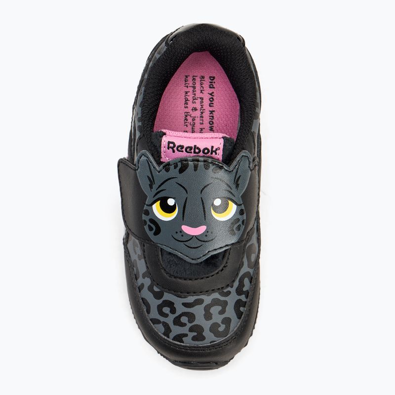Кросівки жіночі Reebok Royal Classic Jogger 2.0 core black/pure grey/jasmine pink 5