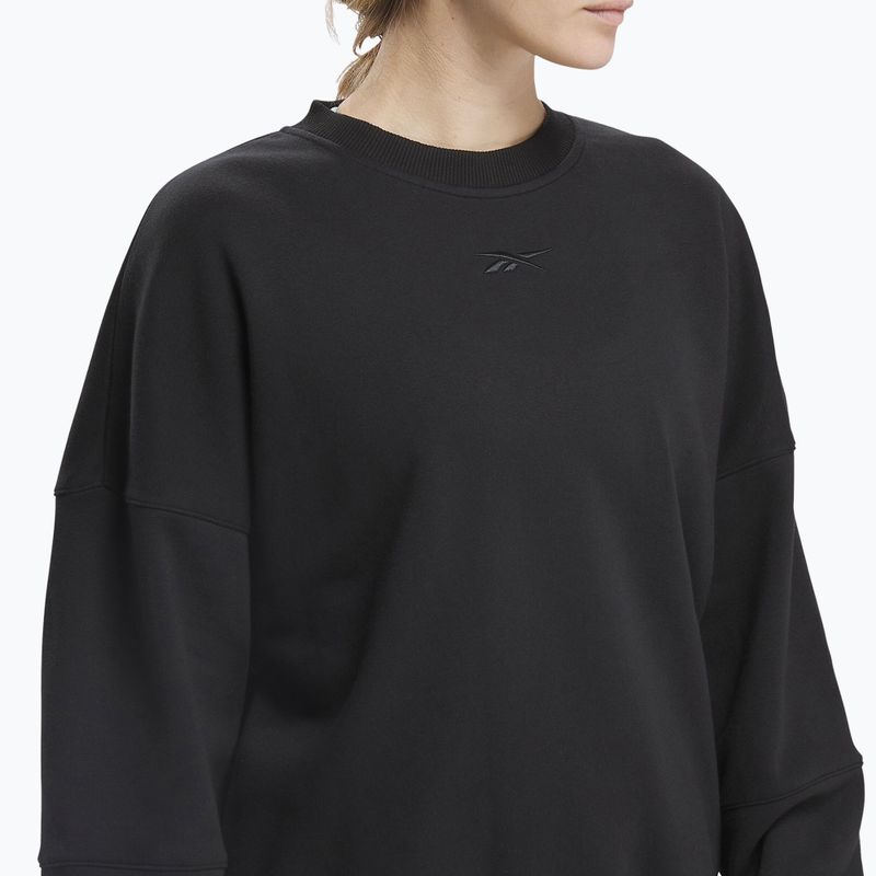 Жіночий світшот Reebok Lux Oversized чорний 3